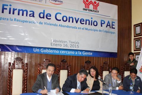 Signa Infonavit y H. Ayuntamiento de Calpulalpan convenio para recuperar casas abandonadas e impuesto predial imagen 4