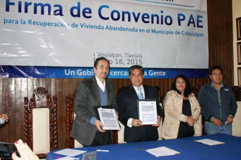 Signa Infonavit y H. Ayuntamiento de Calpulalpan convenio para recuperar casas abandonadas e impuesto predial imagen 5