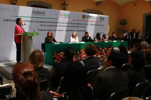 Firma el IEM e Indesol convenio para fortalecer la equidad de género imagen 5