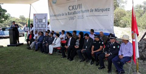 Conmemoran en Calpulalpan CXLVIII Aniversario de la Batalla de “Puente de Márquez” imagen 5