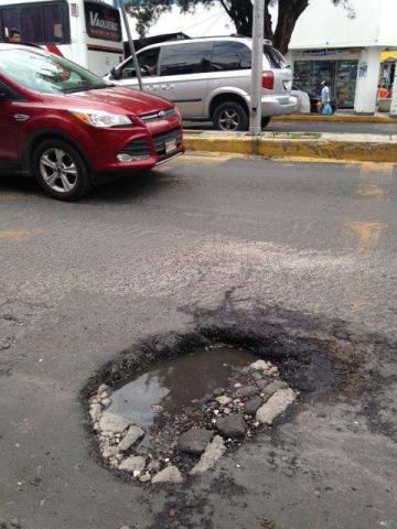 Denuncian severo hundimiento en Zacatelco imagen 2