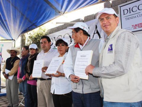 Se inaugura en Huamantla una tienda más de DICONSA imagen 1