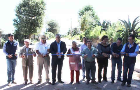 Continúa Ayto. de Huamantla entregando obras en comunidades imagen 4