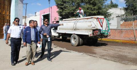 Supervisa Valentín Gutiérrez obras en la cabecera municipal imagen 3