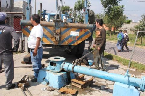 Inician trabajos de mantenimiento en pozos de Zacatelco imagen 1