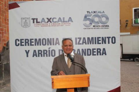 Alcalde encabezo Arrio de Bandera en la capital del estado imagen 1