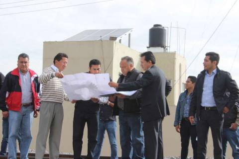 Supervisa JAAL reanudación de trabajos en obra vial en Yancuitlalpan imagen 1