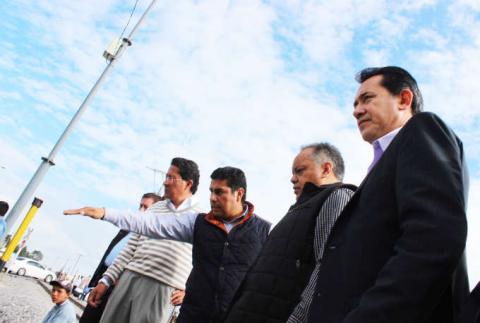 Supervisa JAAL reanudación de trabajos en obra vial en Yancuitlalpan imagen 4