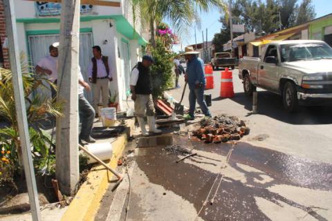 Ayuntamiento repara red y rehabilita válvula del sistema de agua potable imagen 1