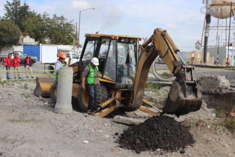 Supervisa JAAL reanudación de trabajos en obra vial en Yancuitlalpan imagen 5