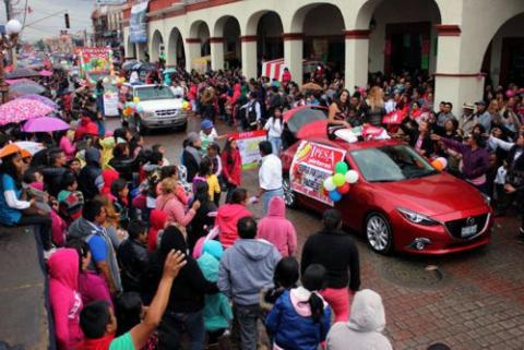 En un acto Histórico e Inédito se realiza el Desfile de Pre-feria en Calpulalpan donde asisten 30 mil personas imagen 15