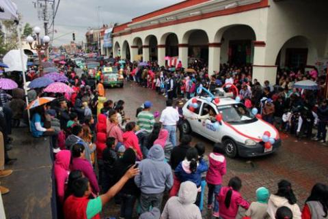 En un acto Histórico e Inédito se realiza el Desfile de Pre-feria en Calpulalpan donde asisten 30 mil personas imagen 17