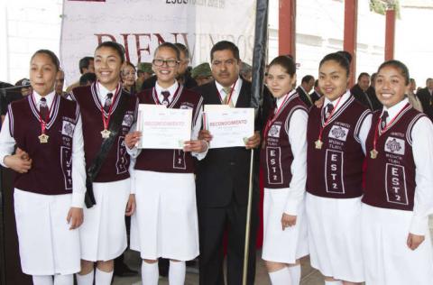Realiza SEPE concurso de himno nacional y escoltas imagen 1