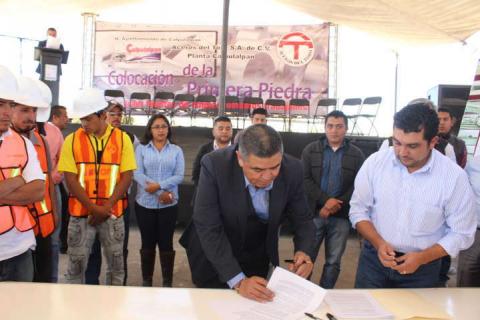 Después de 25 años Calpulalpan tiene una nueva empresa: alcalde imagen 3