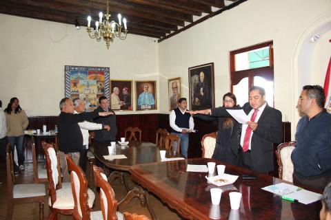 Toma protesta Domínguez Rugerio al Patronato “Antonio Díaz Varela” imagen 2