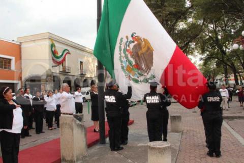 Desampedro López encabezo Arrio de Bandera en la capital del estado imagen 1