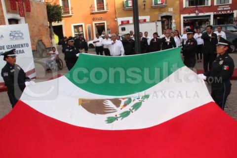 Desampedro López encabezo Arrio de Bandera en la capital del estado imagen 3