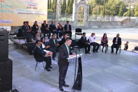 Rinde su primer informe de gobierno alcalde de Tepeyanco imagen 2