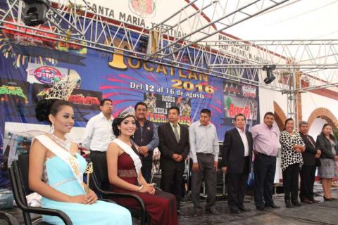 La tradicional feria dio inicio con la coronación de la reina “Sarahi I” imagen 1