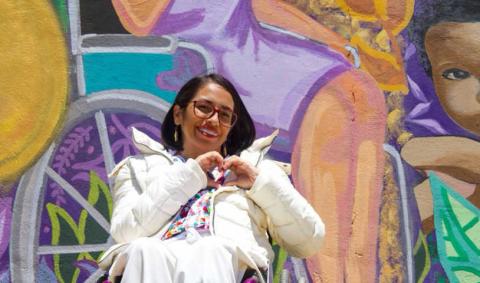 Diputada Gabriela Hernández es aliada de las mujeres e inaugura mural en el COBAT 09 en Tlaxco