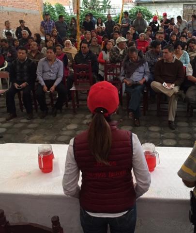 Uno de los reclamos de los chiautempenses es mejorar la seguridad: María Félix imagen 2