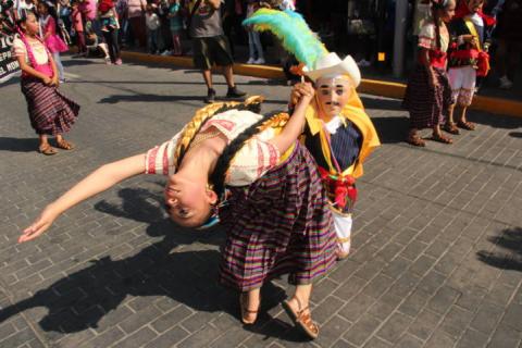 Espectacular remate de carnaval Teolocholco 2019 reunió a miles de personas imagen 1