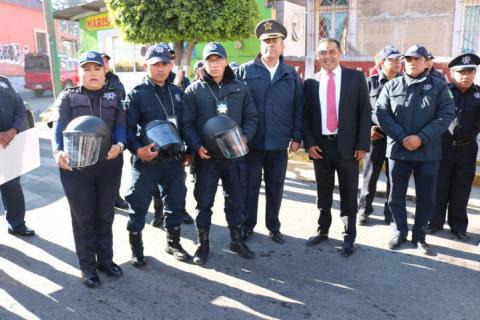 Entregan apoyos Fortaseg a Policías de Santa Ana Chiautempan imagen 2