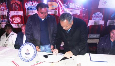Firman Convenio de hermanamiento Huamantla y San José Chiapa imagen 3