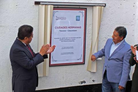 Ratifica Municipio de Texcoco hermandad con Calpulalpan imagen 5