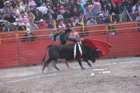 El hueyotlipense Diego Sánchez cortó una oreja imagen 1