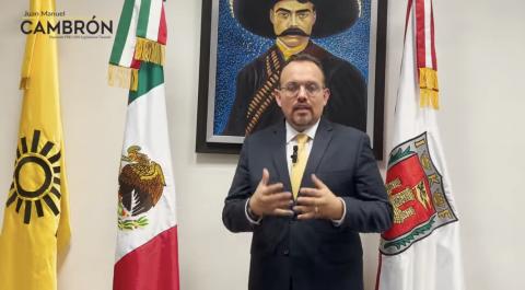 Confirma Cambrón ruptura con la alianza opositora; se lanza para el Senado de la República