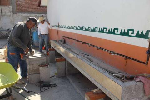 Alcalde brinda apoyo para realizar obra en el kínder “Federico Froebel” imagen 1