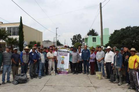 Sanabria Chávez colocó primera placa del programa “Faenas Comunitarias” imagen 3