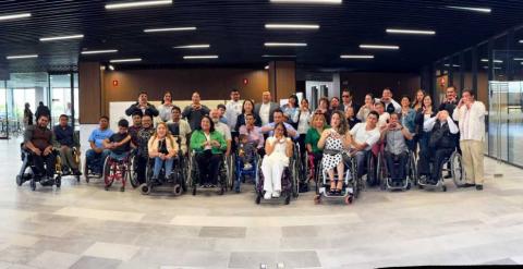 Impulsa Gabriela desde el Congreso de Puebla Encuentro Nacional de Servidores Públicos con Discapacidad