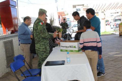 Con excelente participación se llevó a cabo el Sorteo Militar Nacional en Tepetitla imagen 1