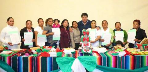 Clausura Filemón Acoltzi curso de repostería artesanal en el barrio de La Luz imagen 1