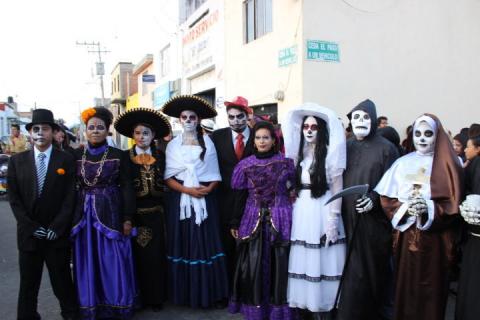 En Huamantla “La muerte también desfila” imagen 1