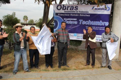 Nuevo banderazo de techumbre en escuela de Zacatelco imagen 5