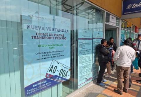 Ante la demanda de trámites, la SMyT podría ampliar el periodo de canje de placas