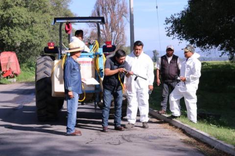 Realizan cerco sanitario en Texoloc imagen 3