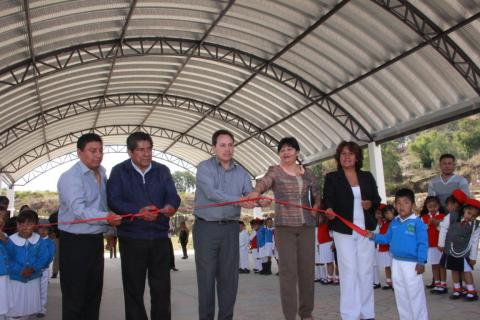 Jardín de niños Rafael Ramírez es beneficiado con una techumbre imagen 1