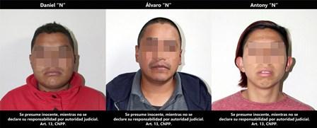 Atrapan a tres imputados por robo de transporte de carga imagen 1