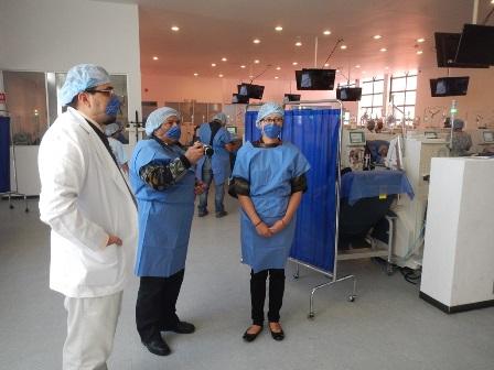 Verifica CEDH servicio de clínica de hemodiálisis