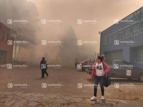 Se incendia bosquecito junto a la UAT imagen 3