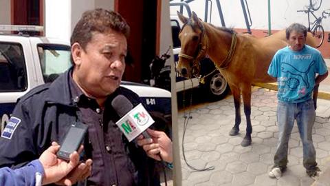 Captura y consigna Policía de Nanacamilpa a un sujeto por abigeato imagen 1