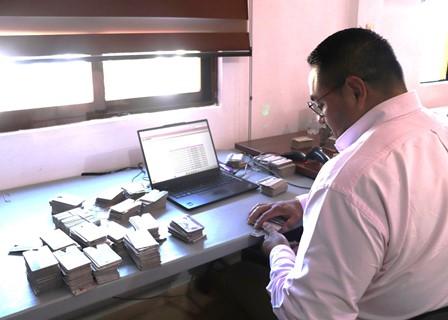 INE Tlaxcala destruye más de 14 mil formatos de credencial para votar