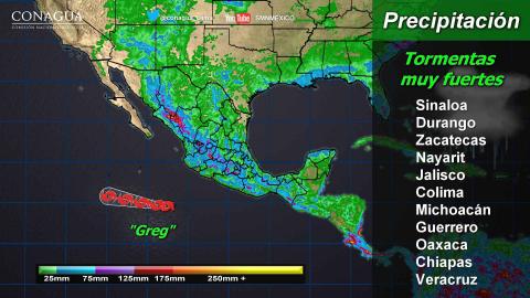 Se prevén lluvias con intervalos de chubascos para Tlaxcala
