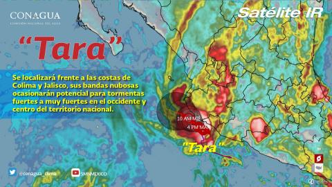 Se prevén lluvias con intervalos de chubascos para Tlaxcala