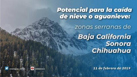 Se prevén temperaturas menores a -5 grados Celsius en sierras de Tlaxcala