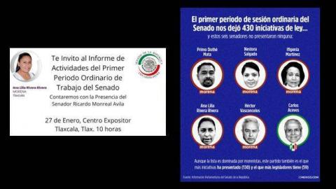 Ha sido la senadora más floja pero quiere rendir informe imagen 1